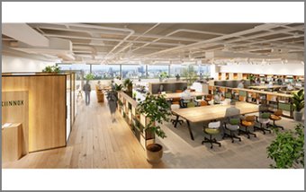 キイノクス・・・環境配慮型の木質化オフィス商品