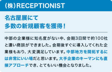 (株)RECEPTIONIST