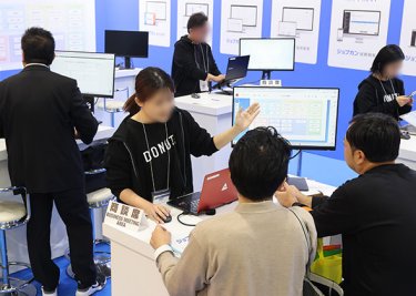 商談の様子①