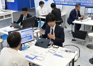 商談の様子