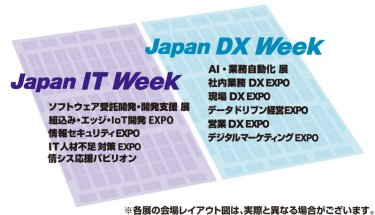 Japan IT Week / Japan DX Week 会場図