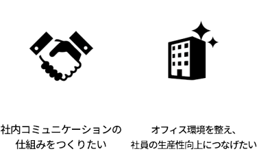 総務：社員同士のコミュニケーションを円滑にしたい | 人事：HRテクノロジーの導入どこから手をつけるべき？